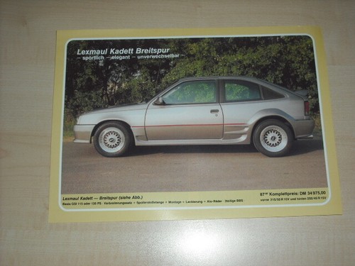 60936 opel kadett breitspur - kadett,