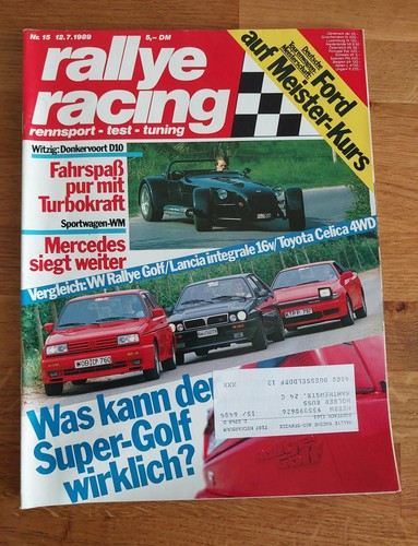 Rallye racing 1989 - rallye, opel
