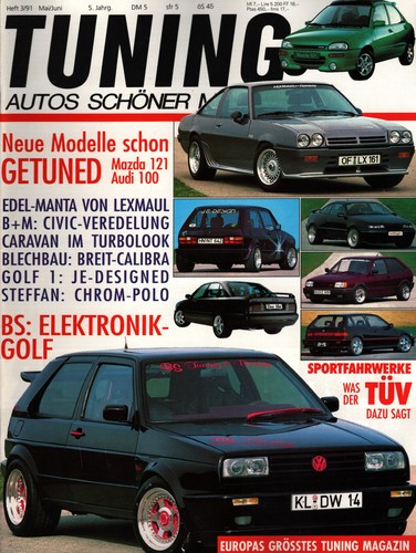 Zeitschrift tuning 1991 - zeitschrift,