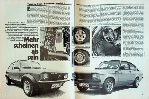 Sport auto 1978 - 09/1978, opel