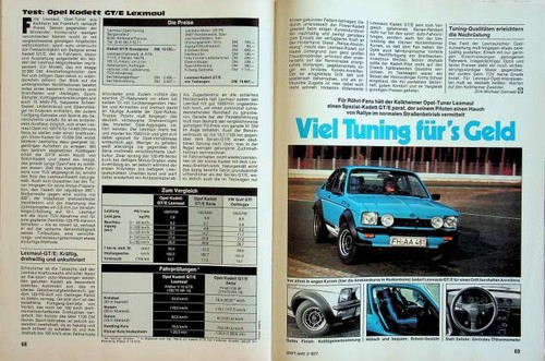 Sport auto 1977 - 02/1977, opel