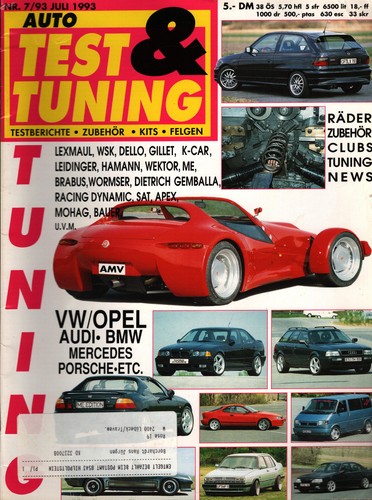 Zeitschrift auto test und - zeitschrift,