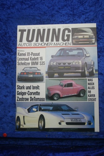 Tuning geiger corvette - 3/88,